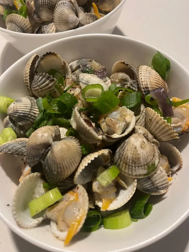 pasta vongole op huwelijk