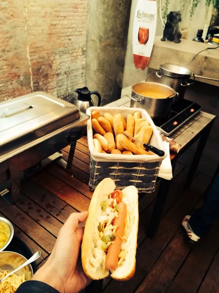 gourmet hotdogs op event